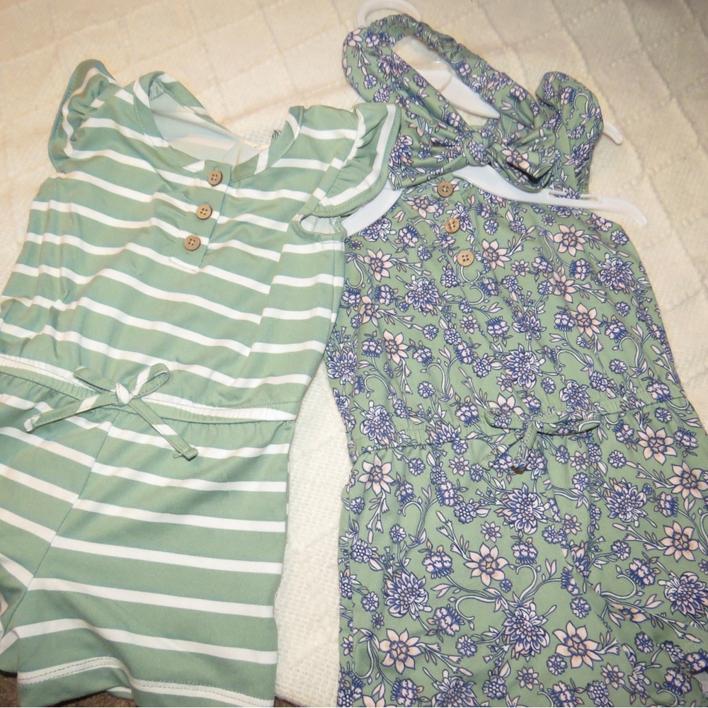 Toddler Girls - Romper Set
